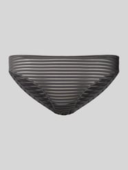 Slip mit semitransparentem Streifenmuster von Marc O'Polo - 32