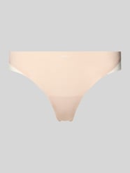 String aus Stretch-Jersey Modell 'THONG_B.MIRAGE' von BOSS Beige - 38