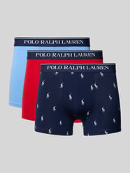 Trunks aus Baumwoll-Mix Modell 'CLSSIC TRUNK-3 PACK' von Polo Ralph Lauren Underwear - 7