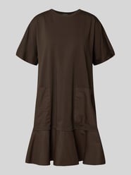 Sukienka tunikowa do kolan z bufiastymi rękawami model 'ONORE' od MM by Max Mara - 15