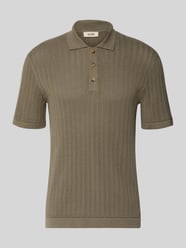 koszulka polo o kroju regular fit z mieszanka bawełny model 'MOON' od ONLY & SONS - 14