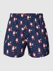 Boxershorts mit Allover-Muster von Christian Berg Men Rot - 24