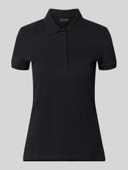 Koszulka polo o kroju slim fit z listwą guzikową od Christian Berg Woman - 1