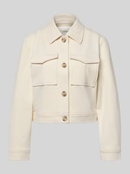 Koszula-kurtka o kroju relaxed fit z domieszką wiskozy od s.Oliver RED LABEL - 1