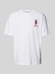T-Shirt mit Motiv-Print Modell 'PAXTON' von MCNEAL Weiß - 38