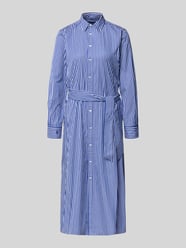 Hemdblusenkleid mit Bindegürtel von Polo Ralph Lauren - 27