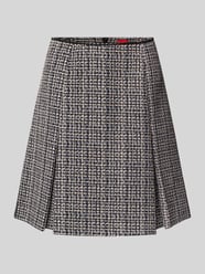Spódnica mini z zamkiem błyskawicznym z tyłu model ‘Ratira’ od HUGO - 29