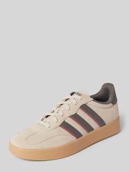 Ledersneaker mit Label-Details Modell 'BARREDA' von ADIDAS SPORTSWEAR Beige - 30