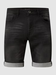 Szorty jeansowe z dodatkiem streczu model ‘Seatle’ od CARS JEANS Niebieski - 46