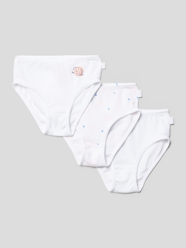 Slip met elastische band in een set van 3 stuks van Schiesser Wit - 30