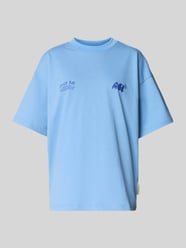 t-shirt z nadrukami logo model 'Oyster Bar' od ANOTHER COTTON LAB - 14
