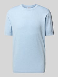 T-shirt o kroju relaxed fit z okrągłym dekoltem od Lindbergh - 20