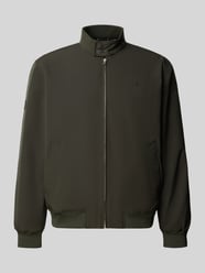 Regular Fit Jacke mit Logo-Stitching Modell 'HARRINGTON' von Superdry - 4