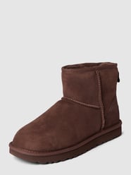 Buty ze skóry welurowej od UGG Brązowy - 33