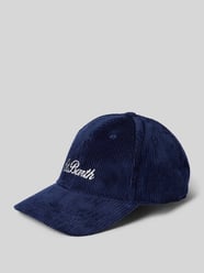 Basecap mit Label-Detail Modell 'BASEBALL' von MC2 Saint Barth Blau - 5