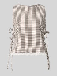 Top w stylu bluzki z bocznym wiązaniem model 'ELIZA' od NOISY MAY® - 3