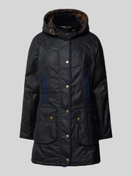 Jacke mit Kapuze und Pattentaschen Modell 'BOWER WAX' von Barbour - 29