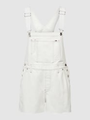 Latzhose mit Brusttasche von Tommy Jeans Weiß - 25