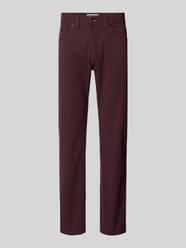 Smart Fit Chino mit Strukturmuster Modell 'Lyon' von Pierre Cardin Bordeaux - 34