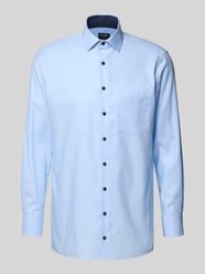Modern fit zakelijk overhemd met kentkraag, model 'Global Kent' van OLYMP - 1