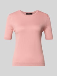 Slim fit gebreide pullover van mix van zijde en wol Model 'GABARRA' van Weekend Max Mara Fuchsia - 47