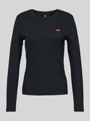 Longsleeve mit Label-Badge von Levi's® Schwarz - 10