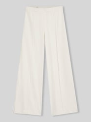 Spodnie o szerokiej nogawce w kroju relaxed fit model 'TAJILA' od BOSS - 34