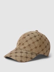 Cap mit Allover-Muster Modell 'Jack' von Mango Braun - 44