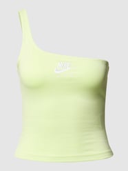 Crop Top im One-Shoulder-Design von Nike Gelb - 44