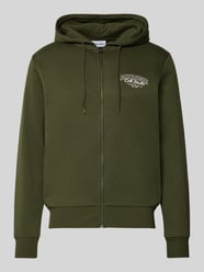 Sweatjack met capuchon en labelprint, model 'MAKOTO' van Jack & Jones - 24