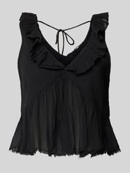 Top met ruches van Gina Tricot - 41