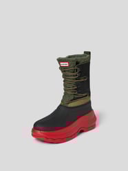 Schnürboots im Colour-Blocking-Design von Kenzo Rot - 6