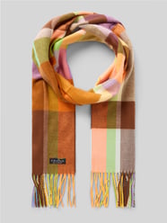 Schal mit Fransen von FRAAS Orange - 40