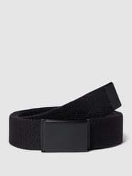 Gürtel mit Label-Detail Modell 'Script Belt' von Carhartt Work In Progress Grau / Schwarz - 38