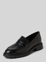 Instappers van echt leer Model 'Chunky Loafer' van Tamaris - 3