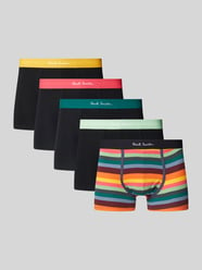 Trunks mit elastischem Logo-Bund im 5er-Pack von PAUL SMITH Schwarz - 5