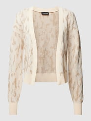 Cardigan mit Allover-Muster von Taifun Weiß - 4