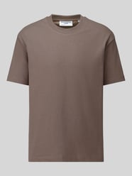 Relaxed Fit T-Shirt aus reiner Baumwolle von Marc O'Polo DENIM Beige - 13