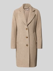 Mantel aus Material-Mix mit Woll-Anteil Modell 'CAPPOTTO' von Liu Jo White Beige - 5