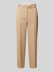 Slim Fit Stoffhose mit Bügelfalten von Tommy Hilfiger Beige - 45