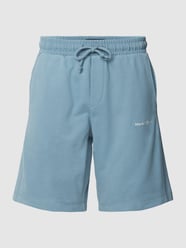 Sweatshorts mit Label-Stitching von Marc O'Polo - 32