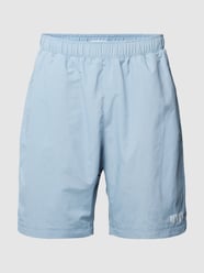 Shorts mit Label-Print von REVIEW Blau - 27