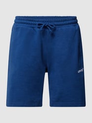 Sweatshorts met labelstitching van Levi's® Blauw / turquoise - 21