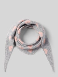 Schal mit Woll-Anteil Modell 'Herz' von Kurt Beines Pink - 4