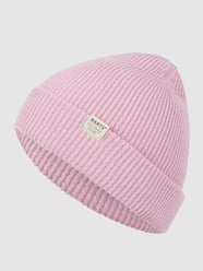Beanie met logo, model 'Kinabala' van Barts Roze - 1
