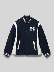 Bomberjacke mit Eingrifftaschen von Tommy Hilfiger Teens Blau - 44