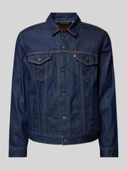 Jeansjacke mit Brusttaschen und Label-Detail Modell 'THE TRUCKER' von Levi's® Blau - 2
