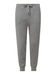 Joggingbroek van viscosemix van Jake*s Zilver - 35