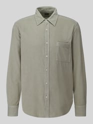 koszula casualowa o kroju regular fit z czystej bawełny model 'Relegant' od BOSS Orange - 48