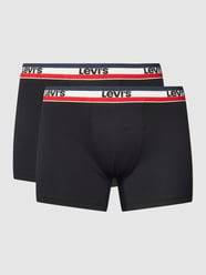 Trunks mit elastischem Logo-Bund von Levi's® Schwarz - 46